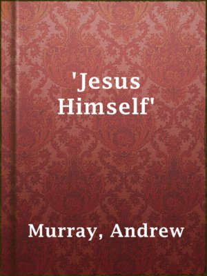 cover image of 'Jesus Himself'